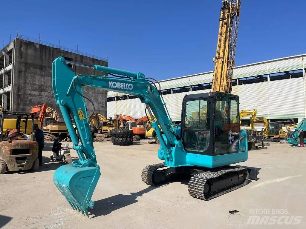 Kobelco SK 60 حفارات صغيرة أقل من 7 طن (حفارات صغيرة)