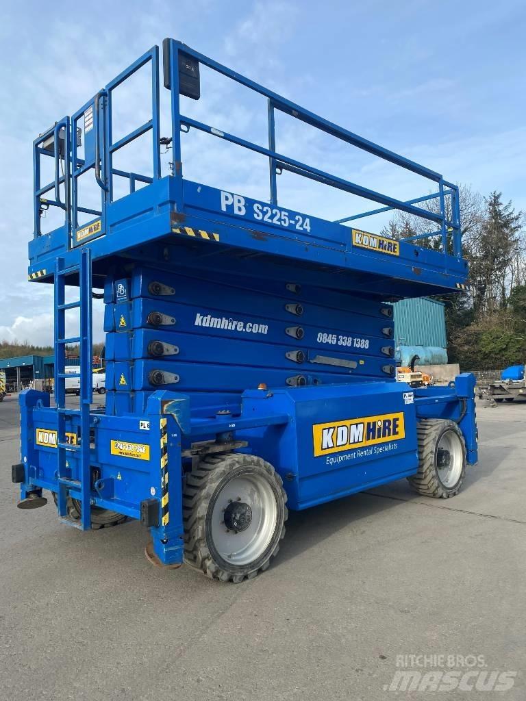 PB S 225-24 DS رافعات مقصية الشكل