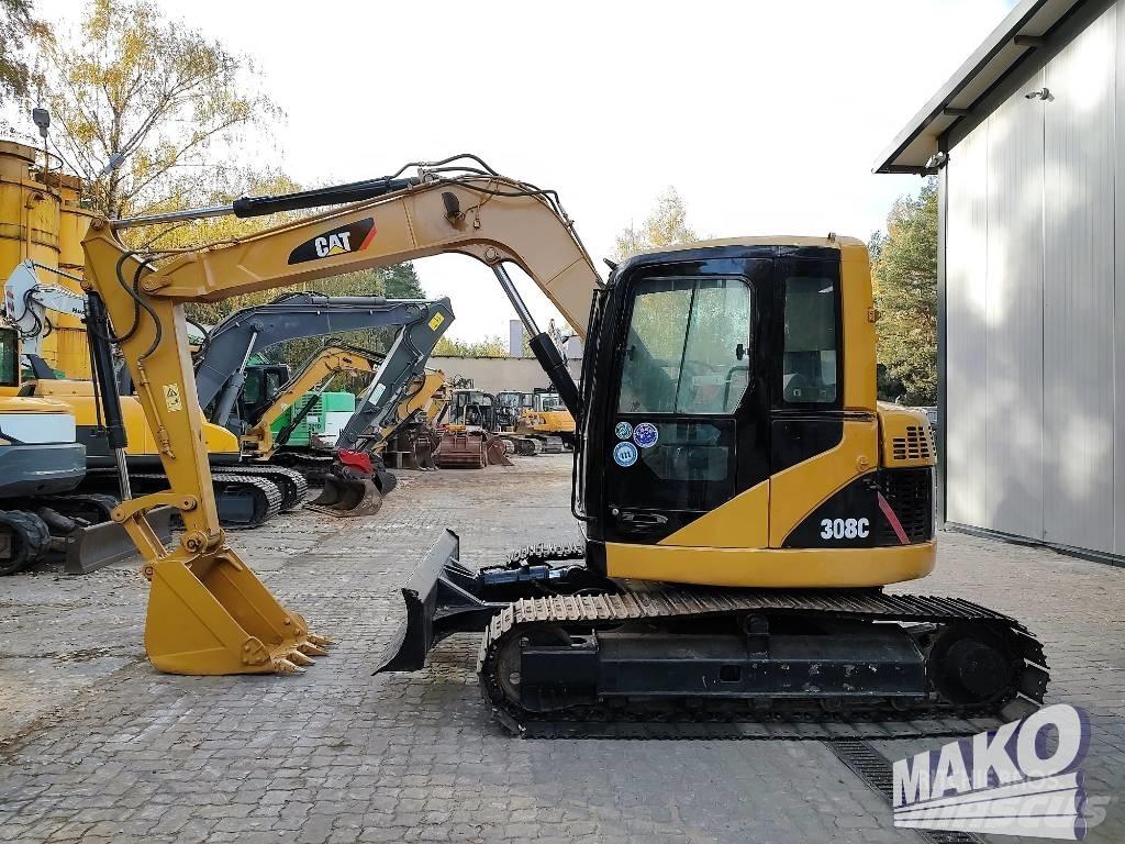 CAT 308 C حفارات وسط 7 طن - 12 طن