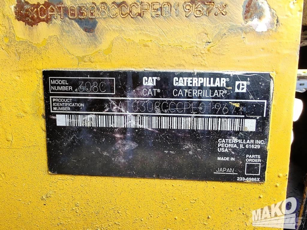 CAT 308 C حفارات وسط 7 طن - 12 طن