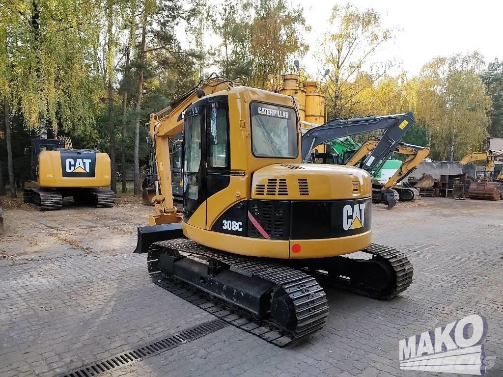 CAT 308 C حفارات وسط 7 طن - 12 طن