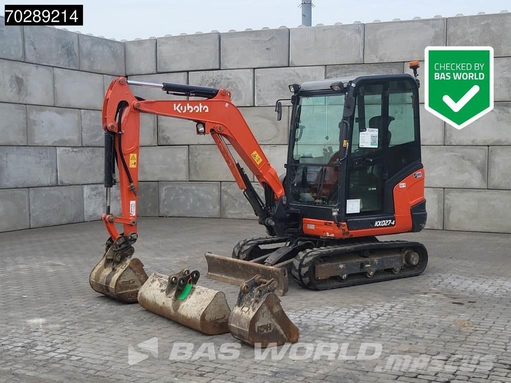 Kubota KX027-4 حفارات صغيرة أقل من 7 طن (حفارات صغيرة)