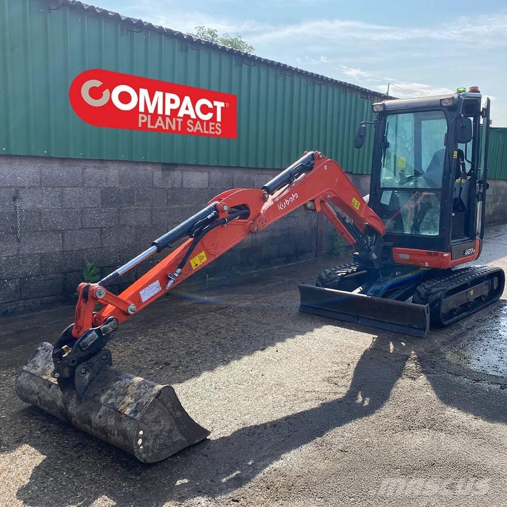 Kubota U 27-4 حفارات صغيرة أقل من 7 طن (حفارات صغيرة)