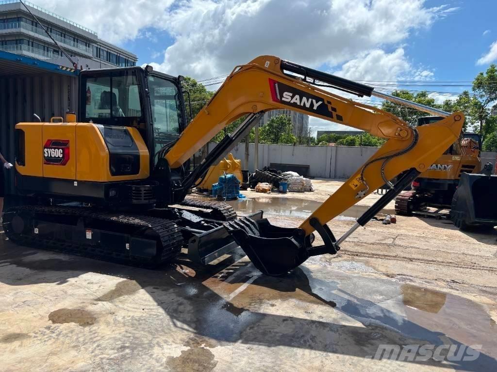 Sany SY 60 C حفارات صغيرة أقل من 7 طن (حفارات صغيرة)