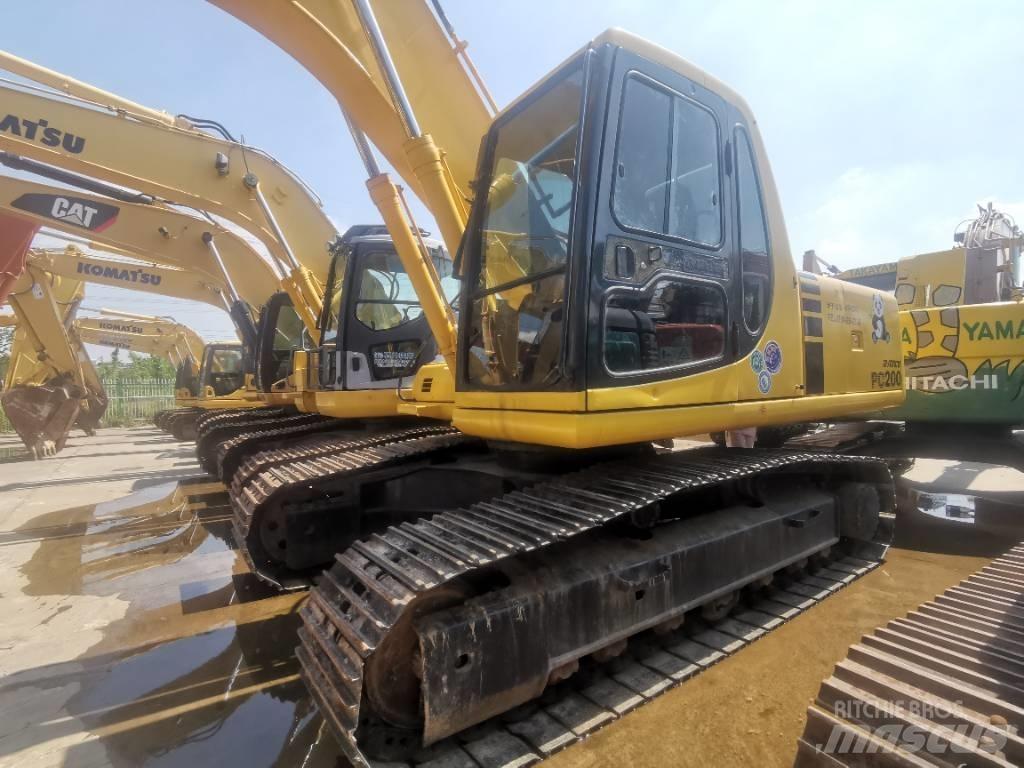 Komatsu PC 200-6 حفارات زحافة
