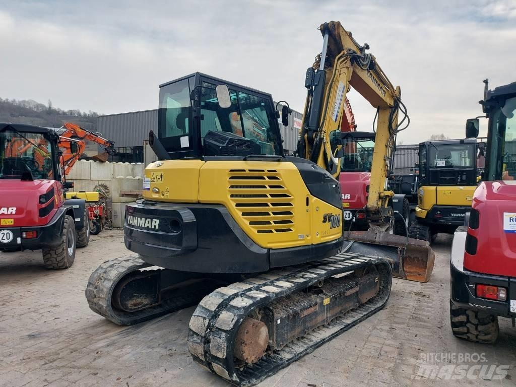 Yanmar SV 100 حفارات وسط 7 طن - 12 طن