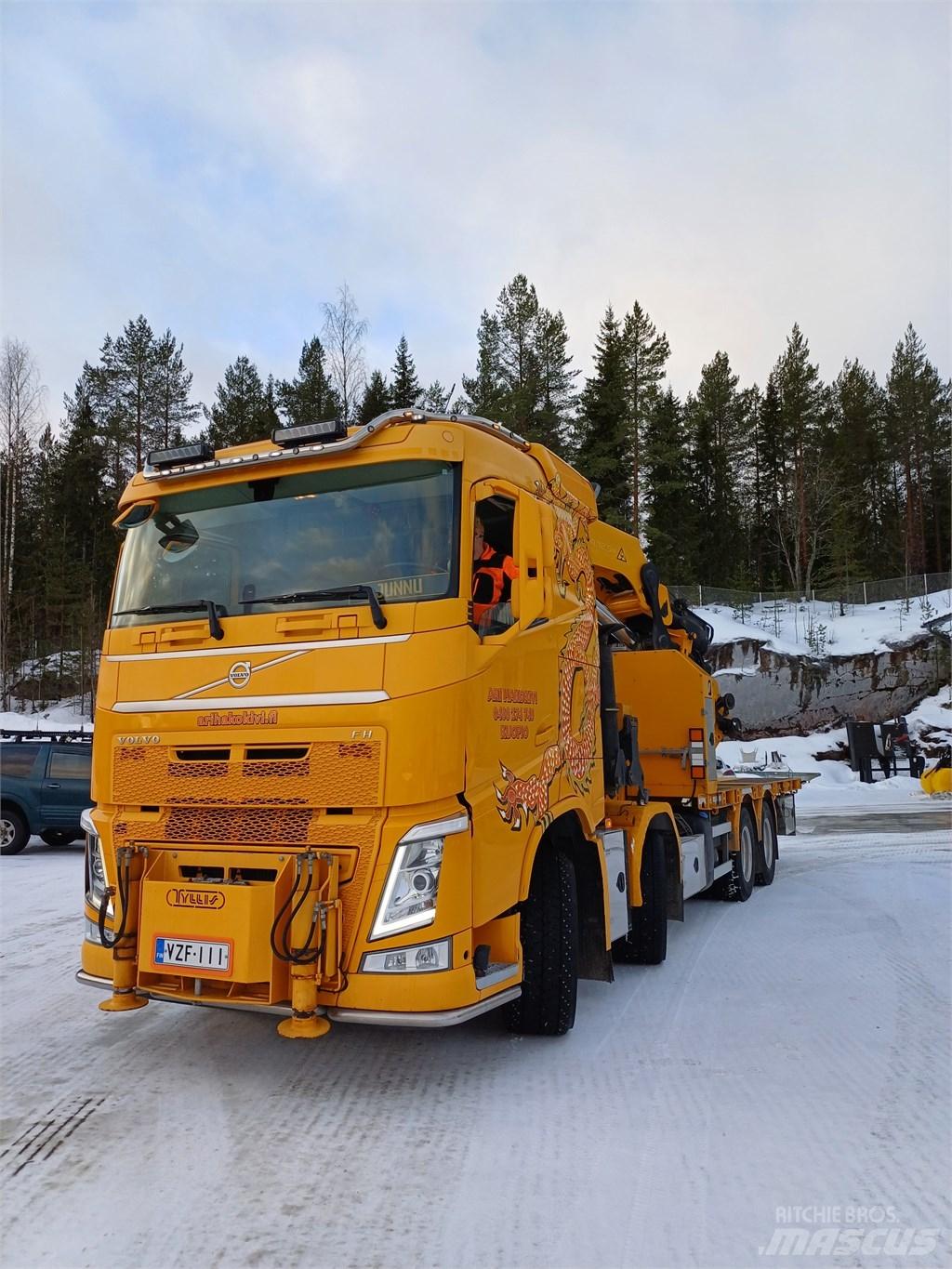 Volvo FH 540 شاحنات الرافعات
