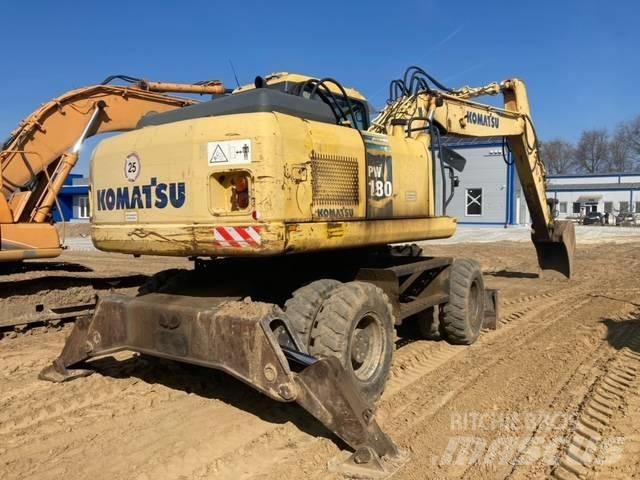 Komatsu PW 180-7K حفارات بعجل