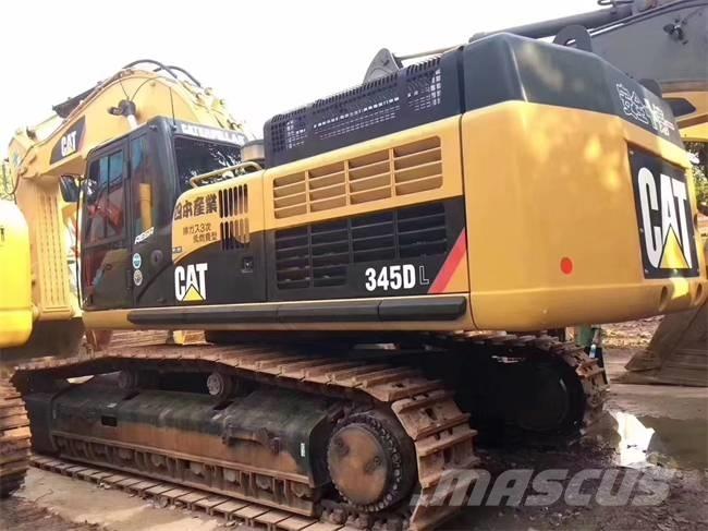 CAT 345 D L حفارات زحافة