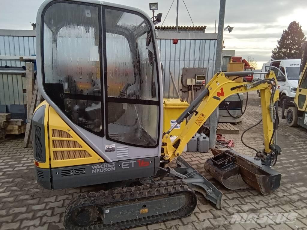 Wacker Neuson ET 16 حفارات صغيرة أقل من 7 طن (حفارات صغيرة)