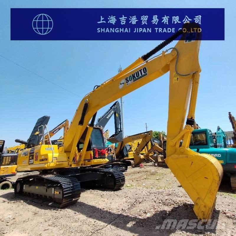 Komatsu PC 220 حفارات زحافة