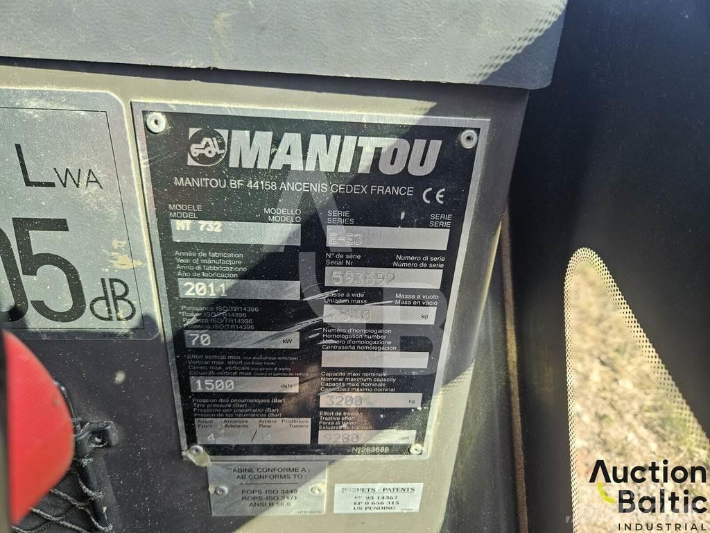 Manitou MT 732 مناولات متداخلة