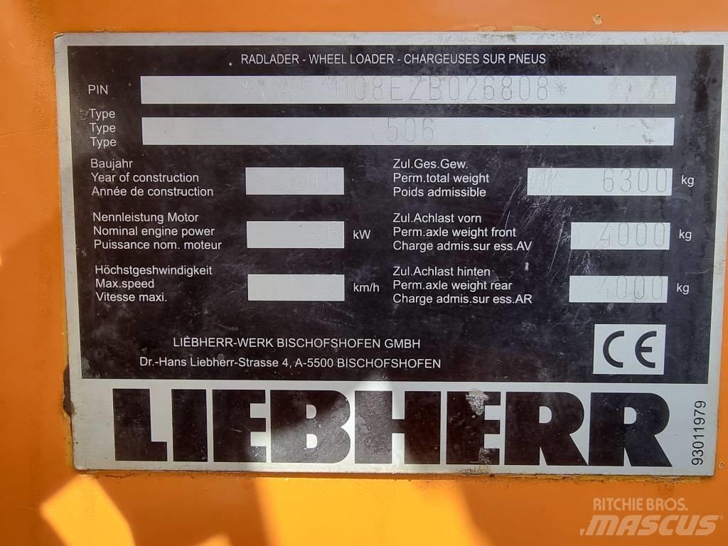 Liebherr L 506 لوادر بعجل