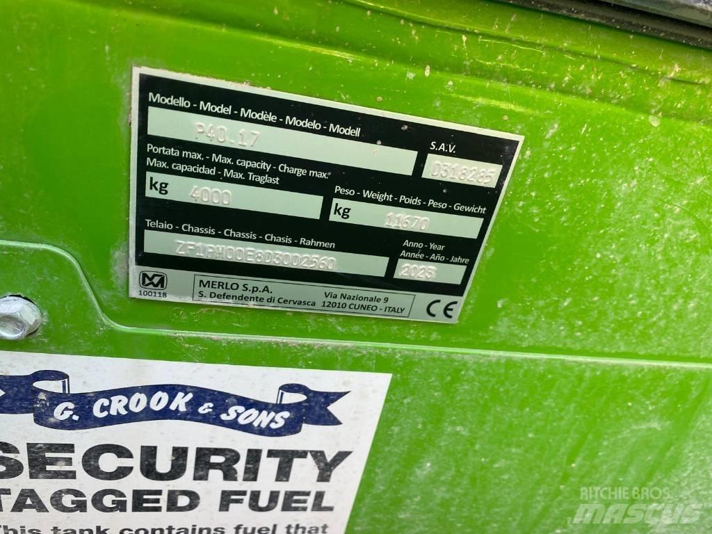 Merlo P 38.13 مناولات متداخلة