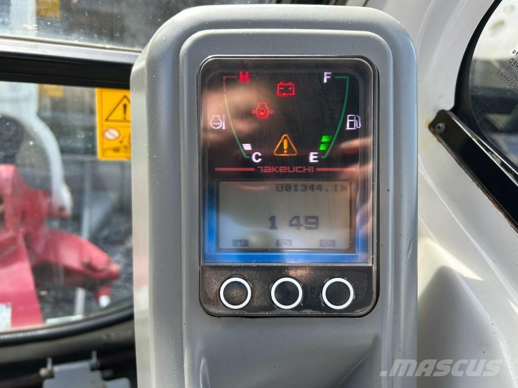 Takeuchi TB 216 حفارات صغيرة أقل من 7 طن (حفارات صغيرة)