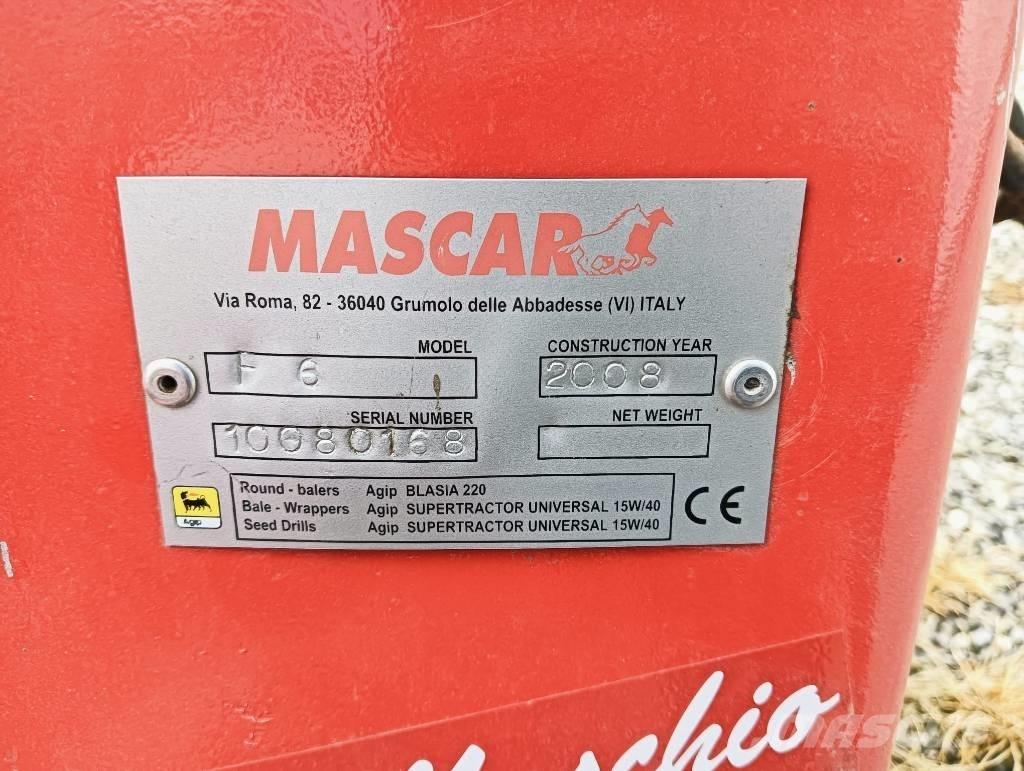 Mascar 6 FILE ماكينات البذر الدقيق