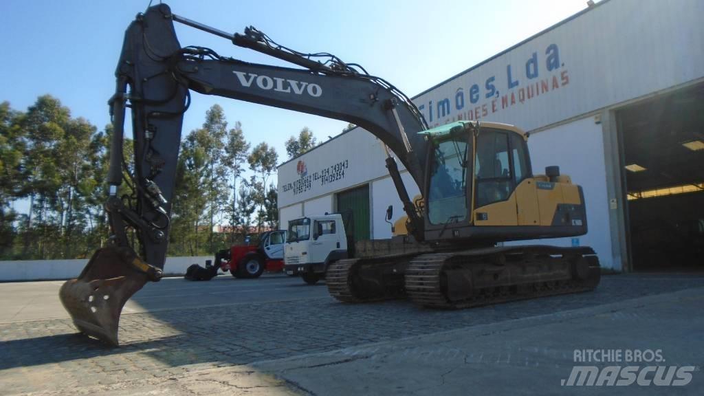 Volvo EC 160 D حفارات زحافة