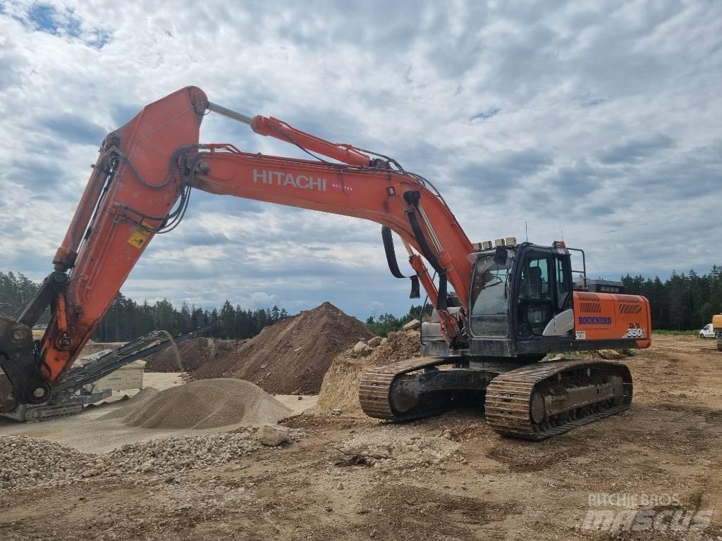 Hitachi ZX 350 LC-6 حفارات زحافة