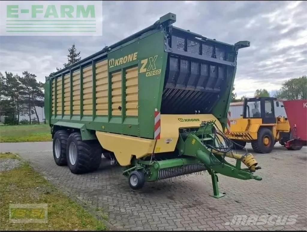 Krone zx 470 gd أنواع أخرى من أنصاف المقطورات