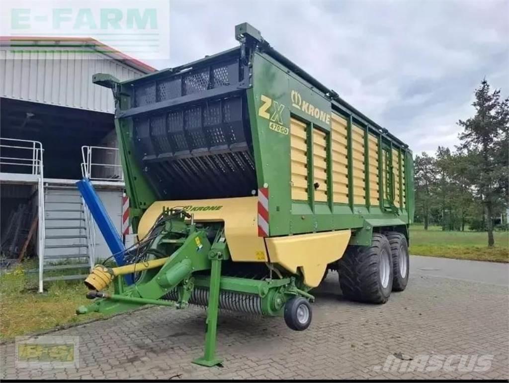Krone zx 470 gd أنواع أخرى من أنصاف المقطورات