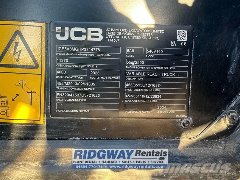 JCB 540-140 مناولات متداخلة