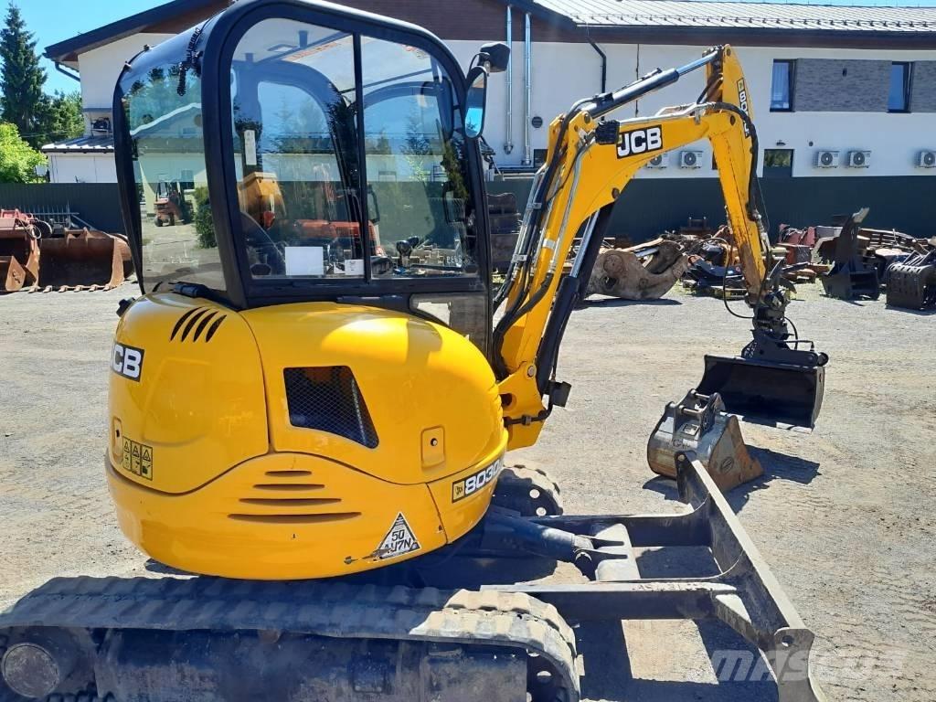 JCB 8030 حفارات صغيرة أقل من 7 طن (حفارات صغيرة)