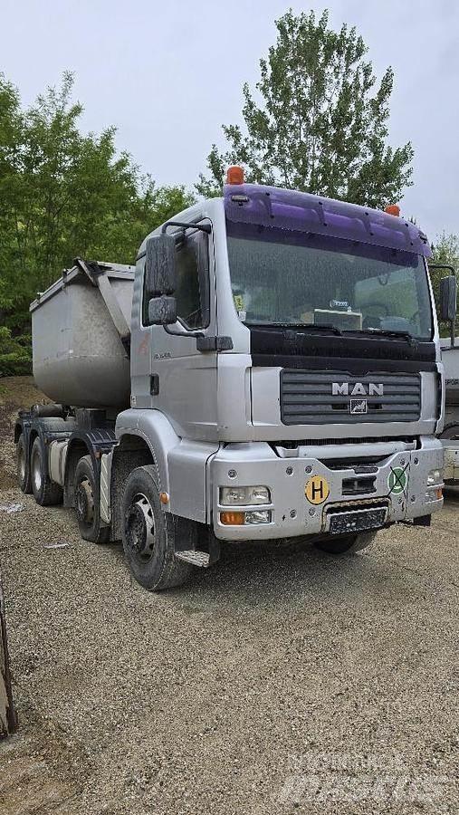 MAN TGA 35.430 8x4 شاحنات قلابة