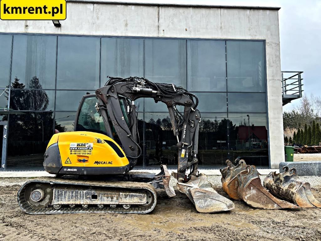 Mecalac 8 M CR حفارات وسط 7 طن - 12 طن