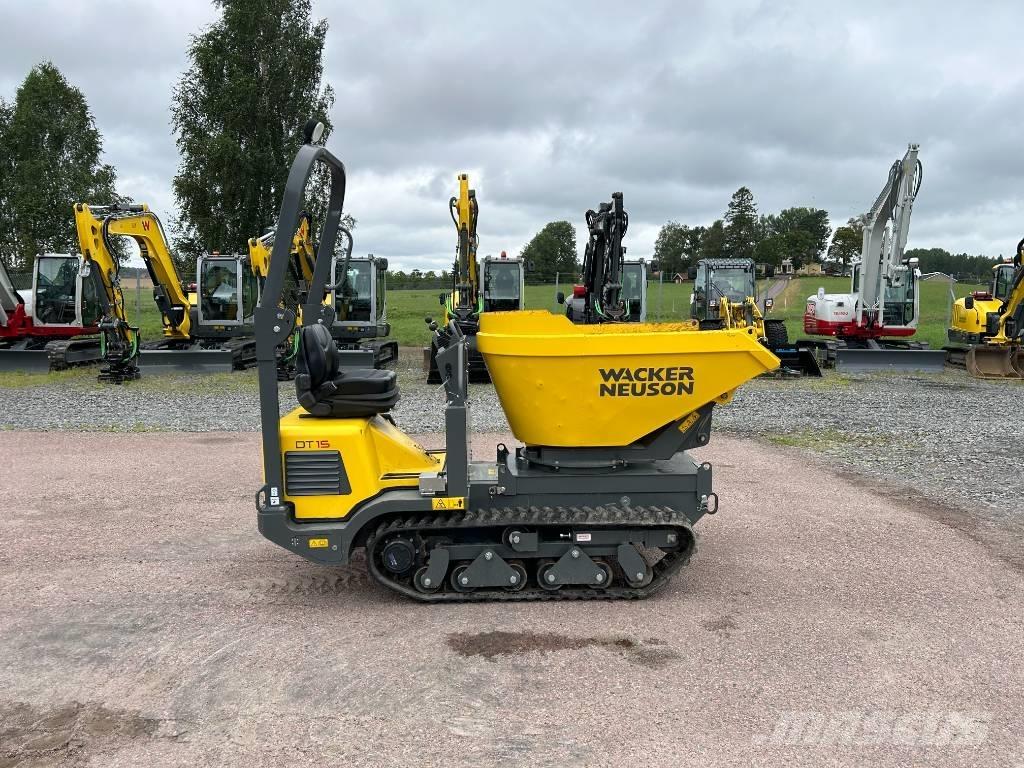 Wacker Neuson DT15 عربات نقل قلابة مجنزرة