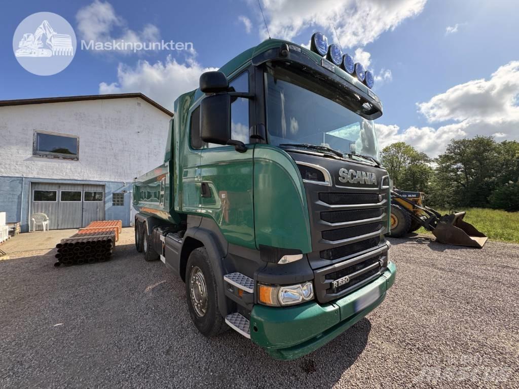 Scania R 520 LB شاحنات قلابة