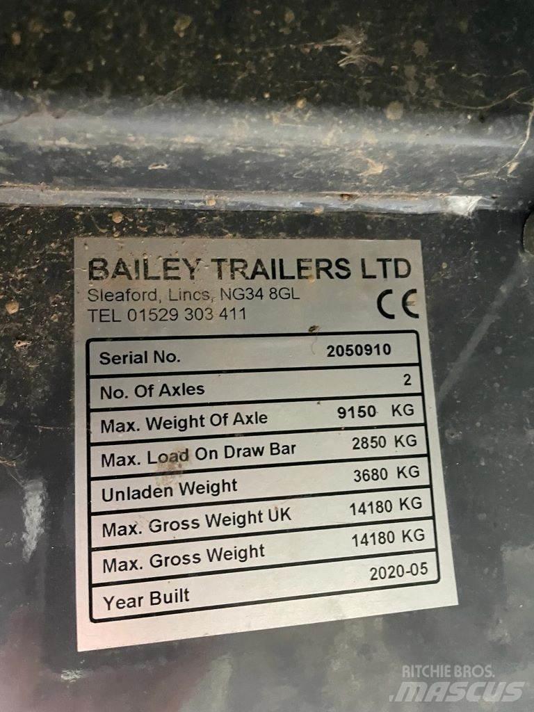 Bailey 10 TONNE مقطورات الحزم