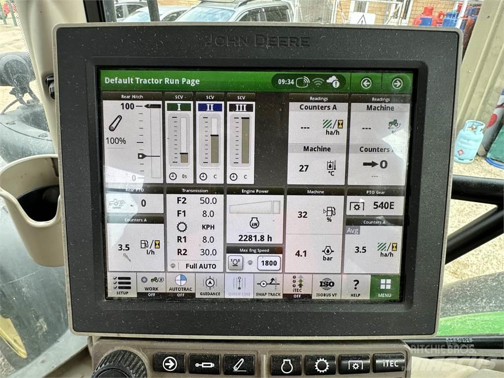John Deere 6155R الجرارات
