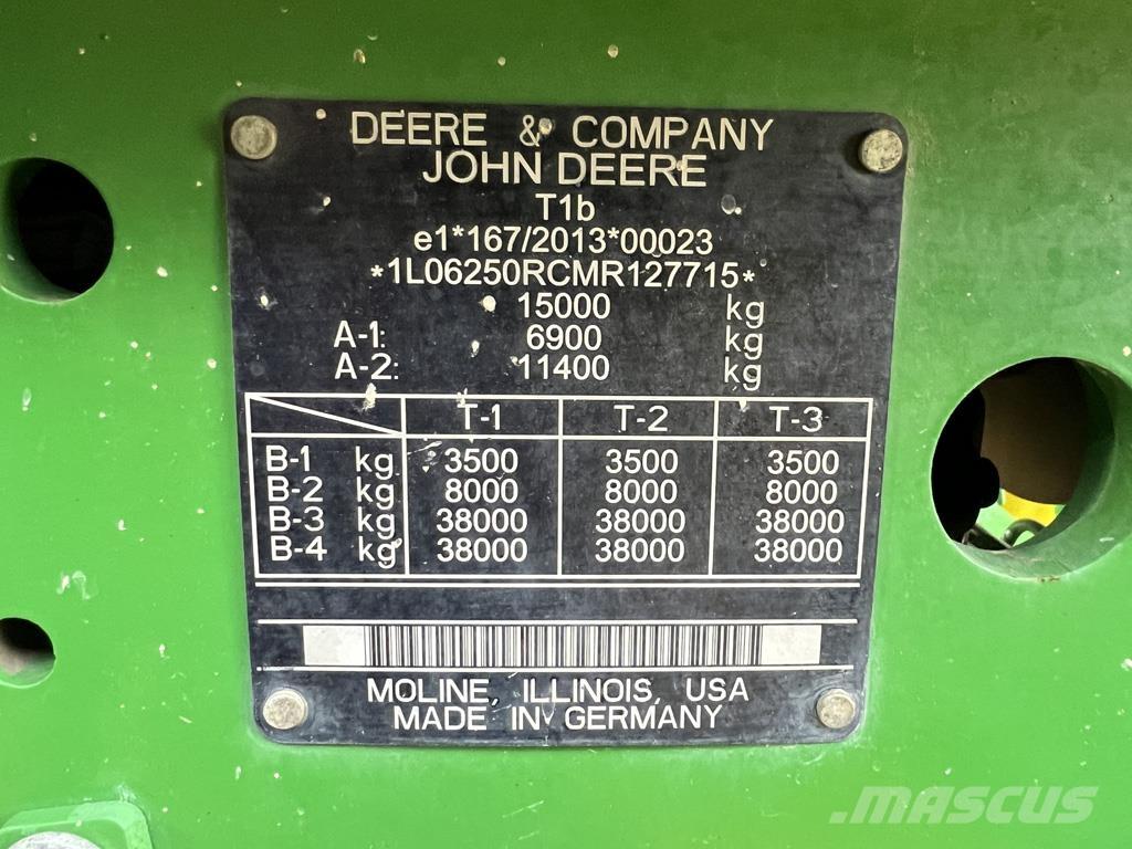 John Deere 6250R الجرارات