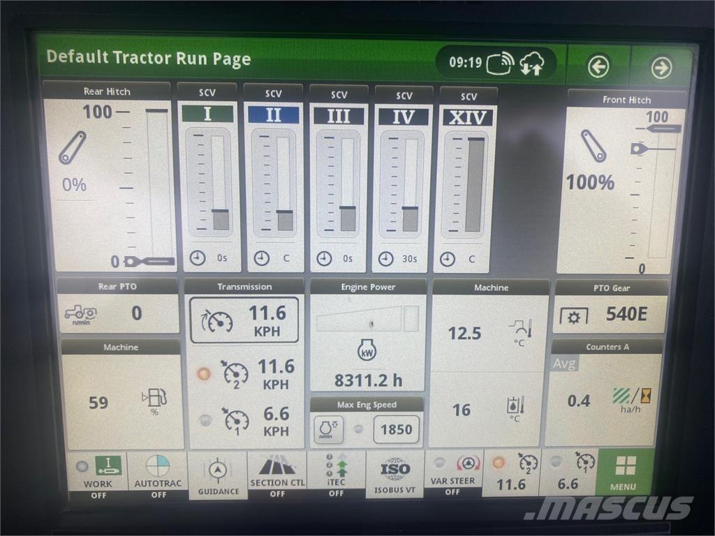 John Deere 6250R الجرارات