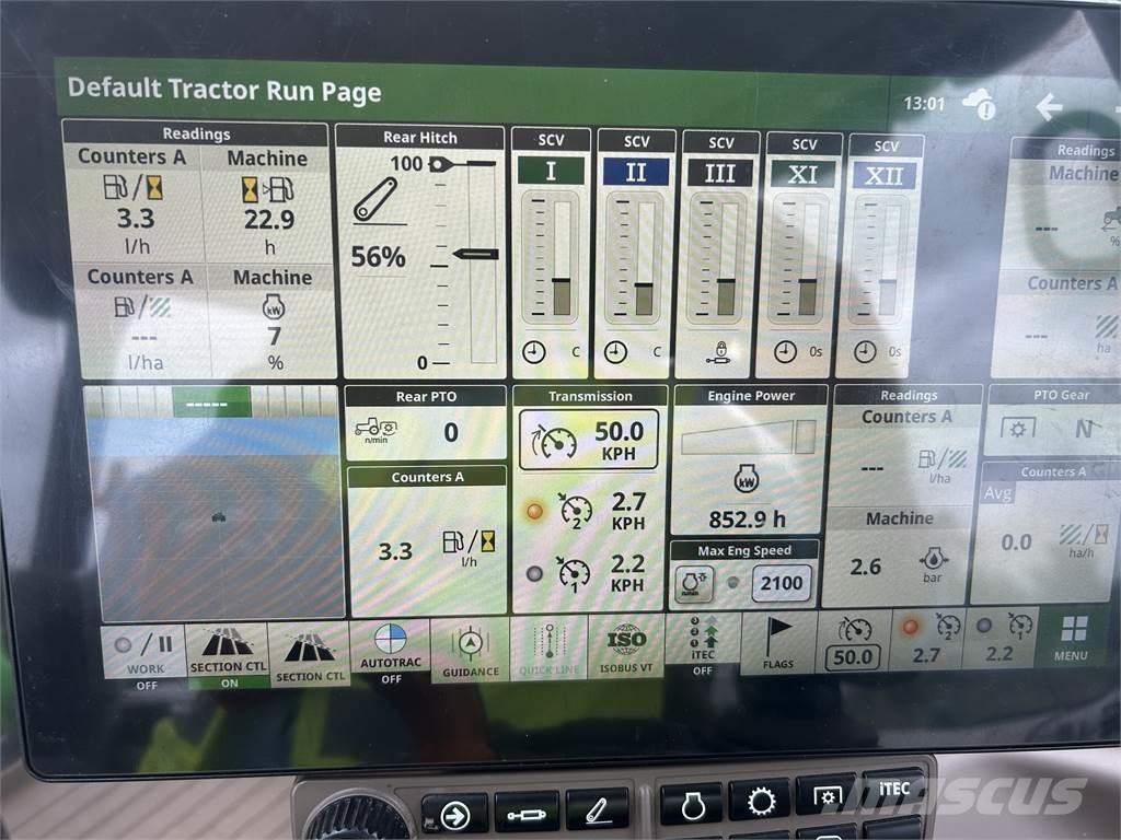John Deere 6R150 الجرارات