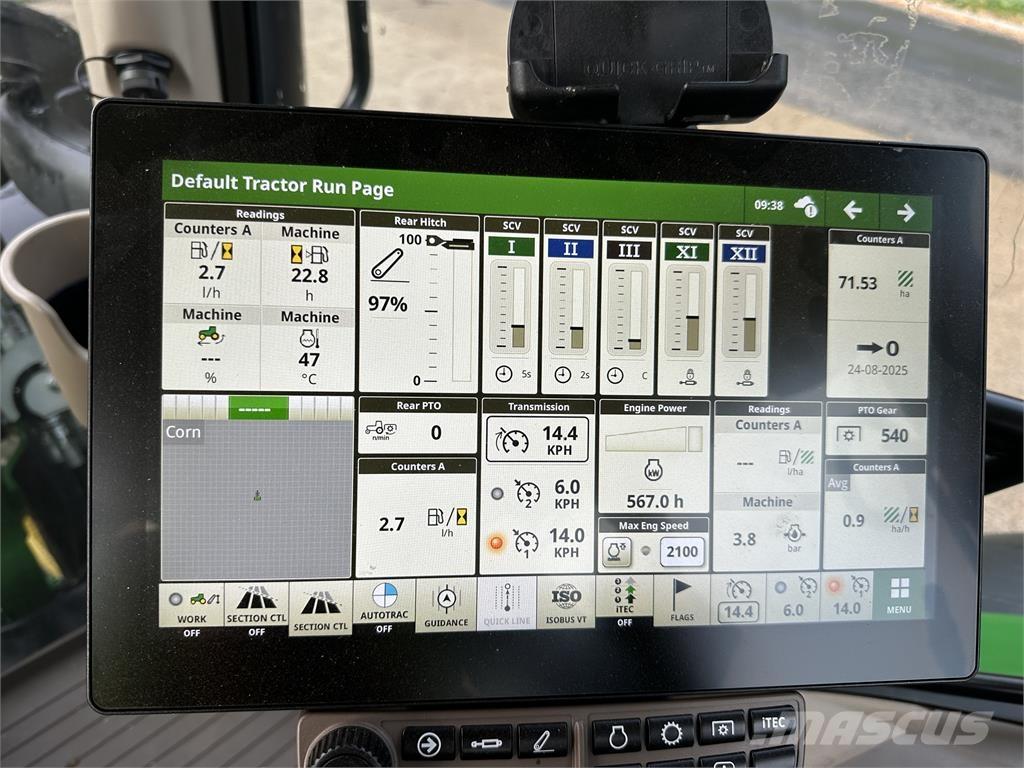 John Deere 6R150 الجرارات