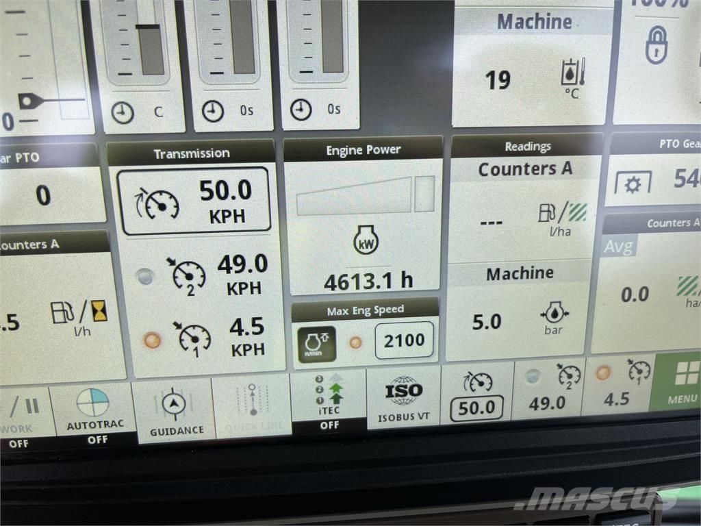 John Deere 6R155 الجرارات