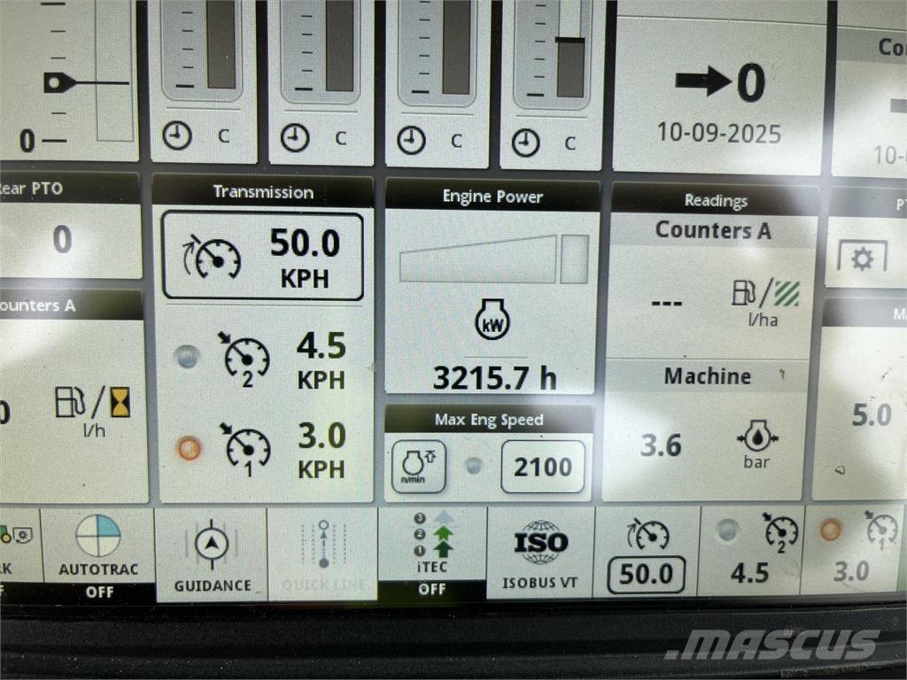 John Deere 6R155 الجرارات