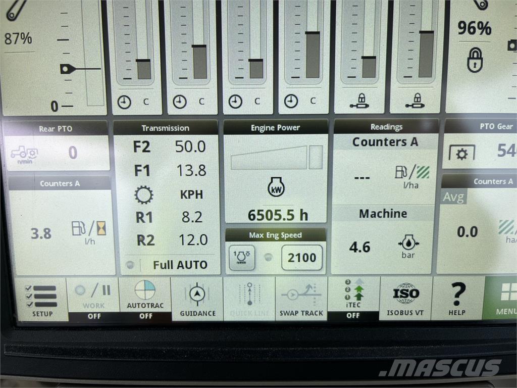 John Deere 6R185 الجرارات