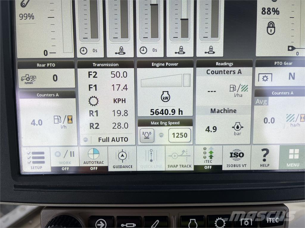 John Deere 6R185 الجرارات