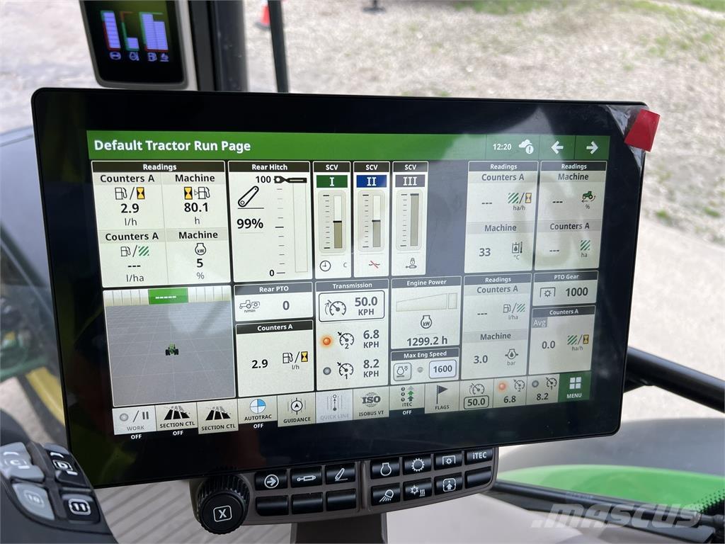 John Deere 6R185 الجرارات