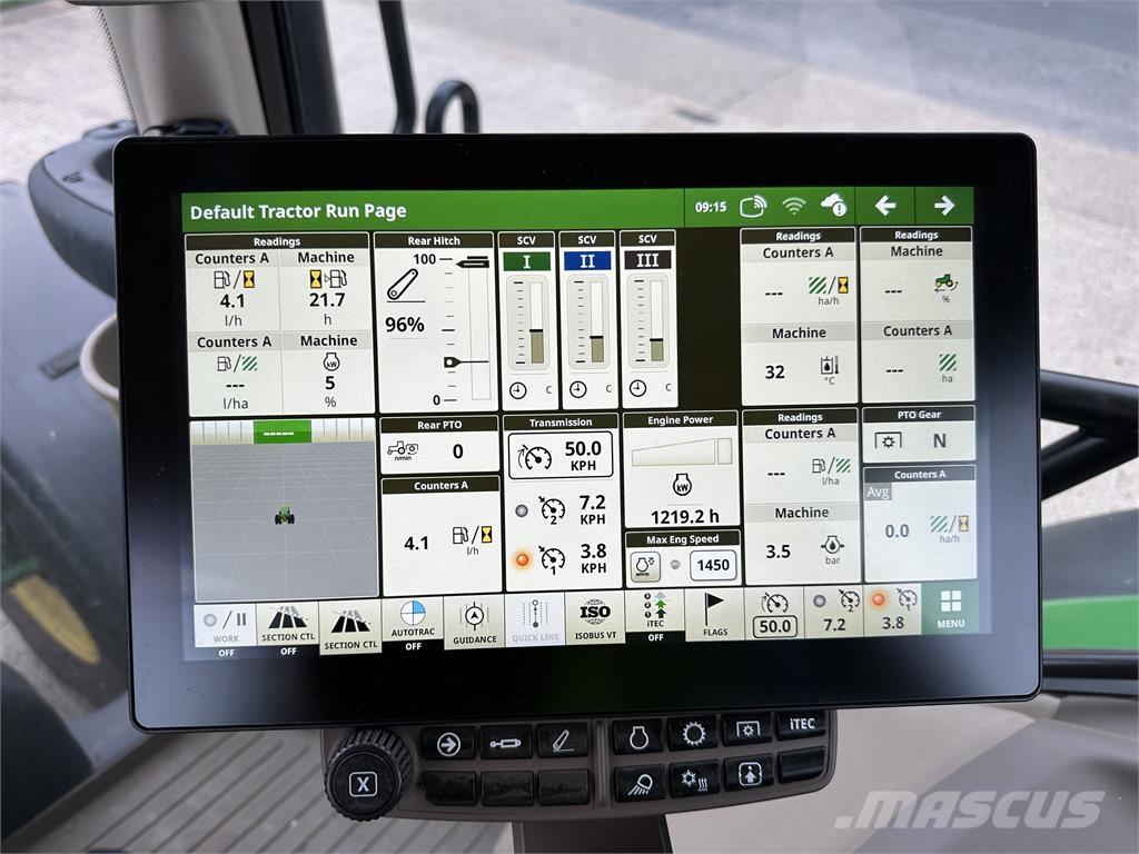 John Deere 6R185 الجرارات