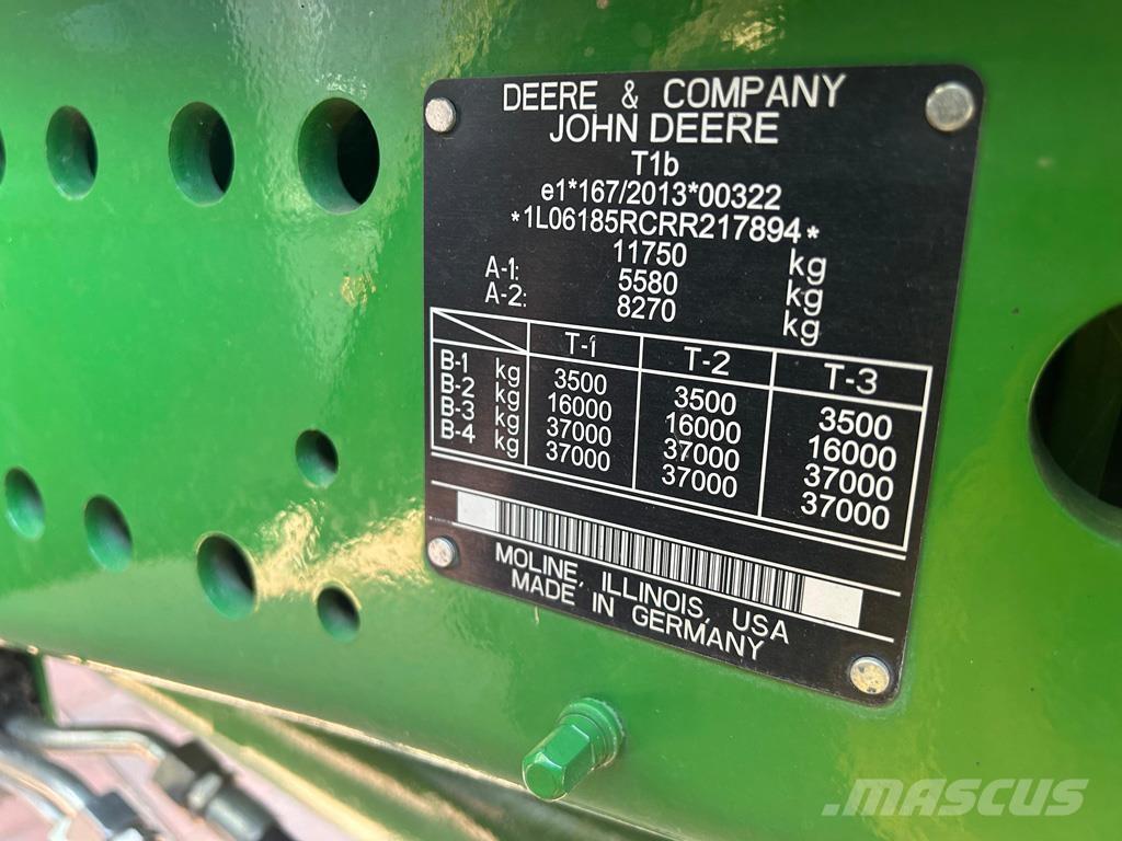 John Deere 6R185 الجرارات