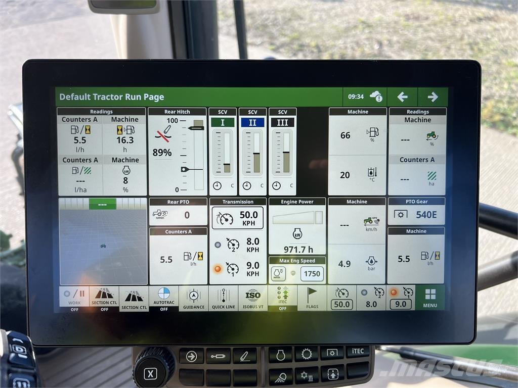 John Deere 6R185 الجرارات