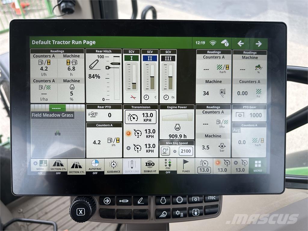 John Deere 6R185 الجرارات
