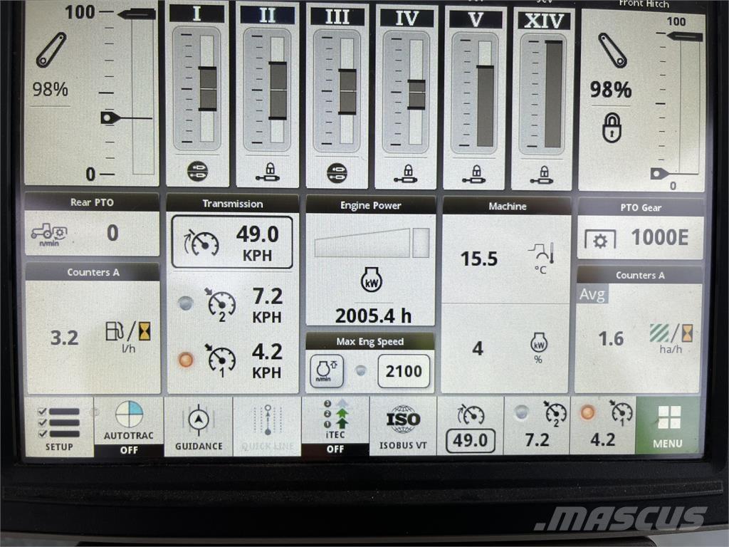 John Deere 6R250 الجرارات