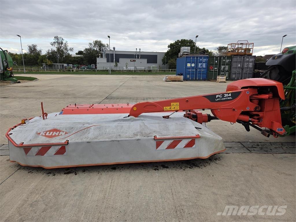 Kuhn FC314FF جزازات وأغطية المراعي