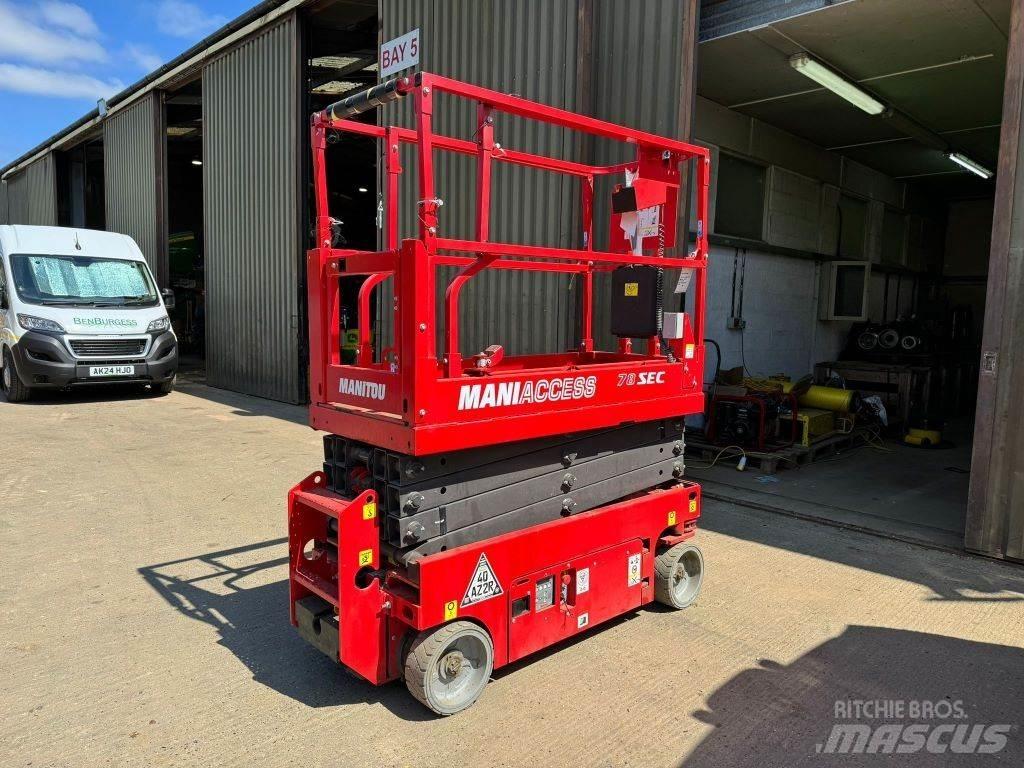 Manitou 78 SEC رافعات مقصية الشكل