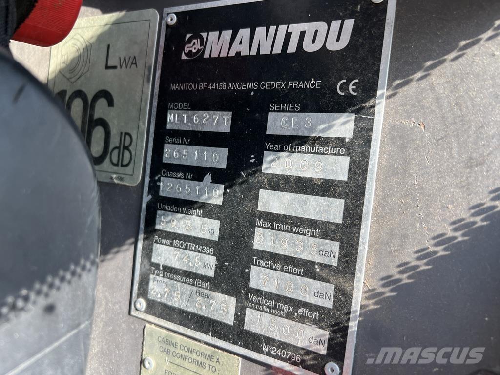Manitou MLT627 معدات مناولة لأغراض الزراعة