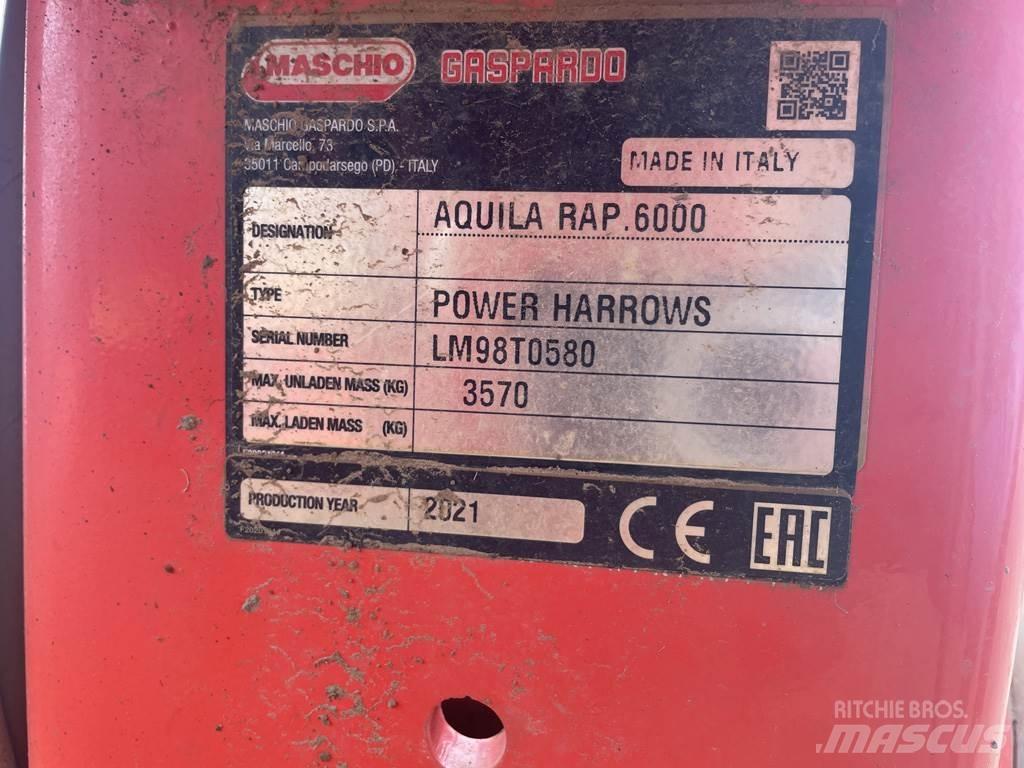 Maschio AQUILA 6M الكاسحات وقلابات التربة ذات المحركات